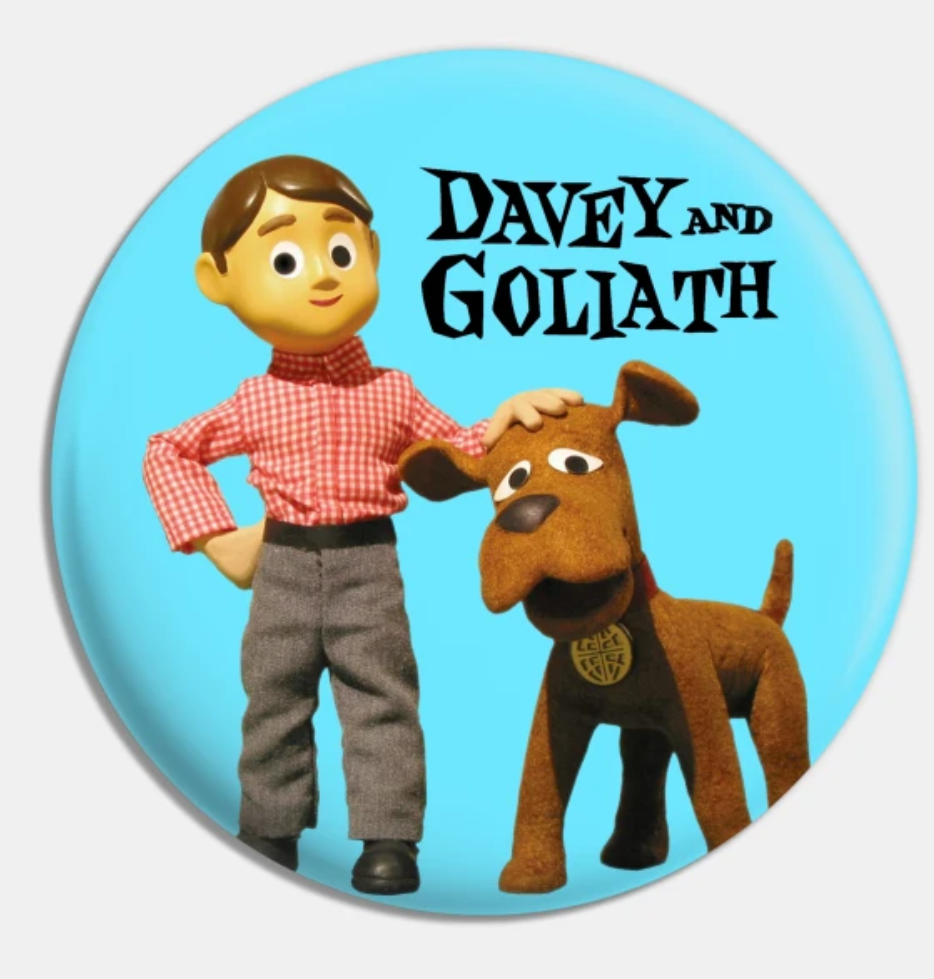 Boys are Smelly Bobble Head and Clock Davey  & Goliath